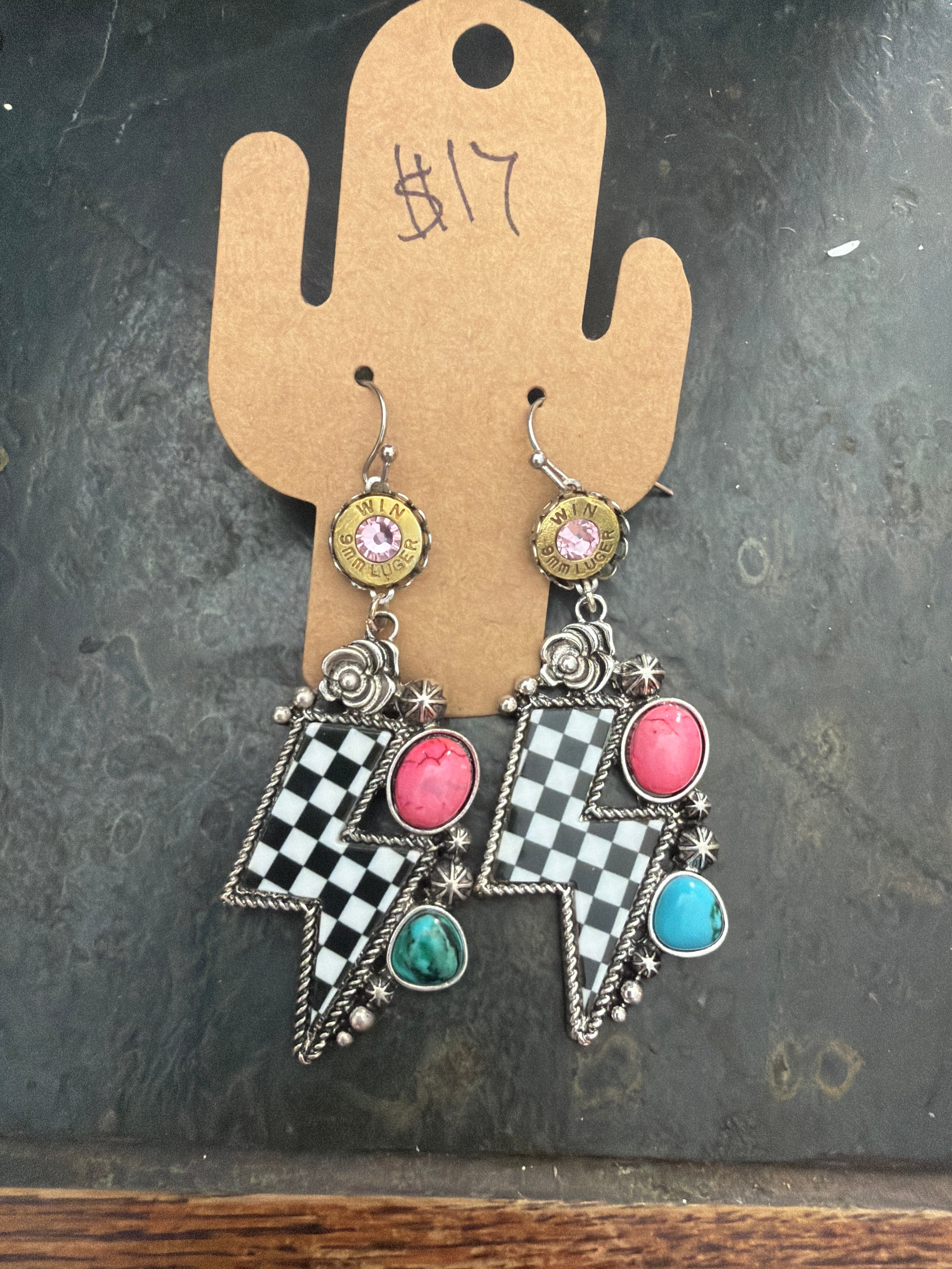 Bullet earrings