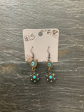 Small brass earrings