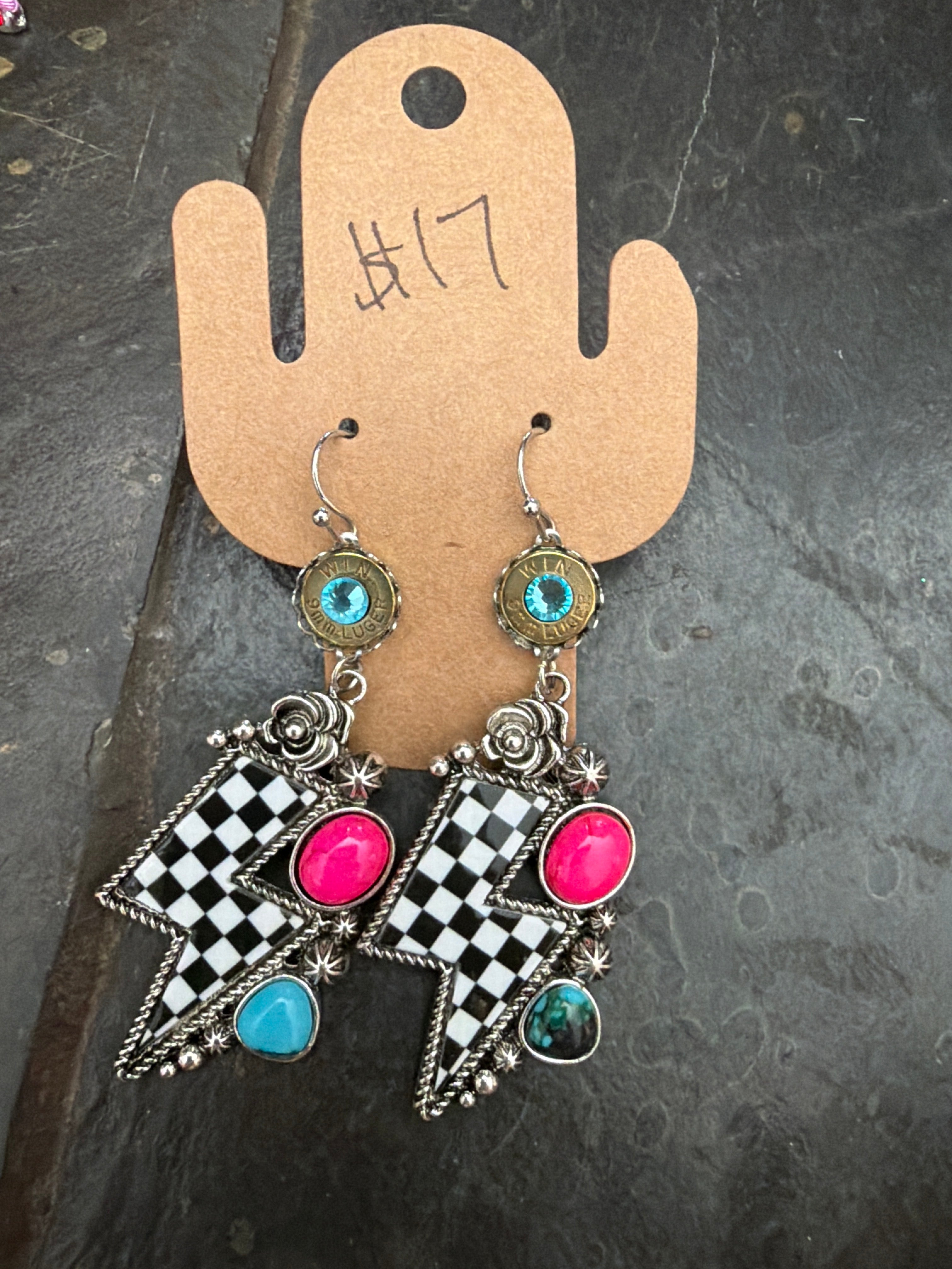 Bullet earrings