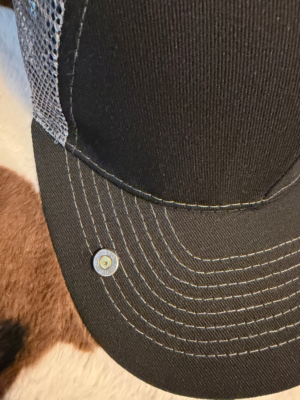 Deer head hat with bullet hat pin
