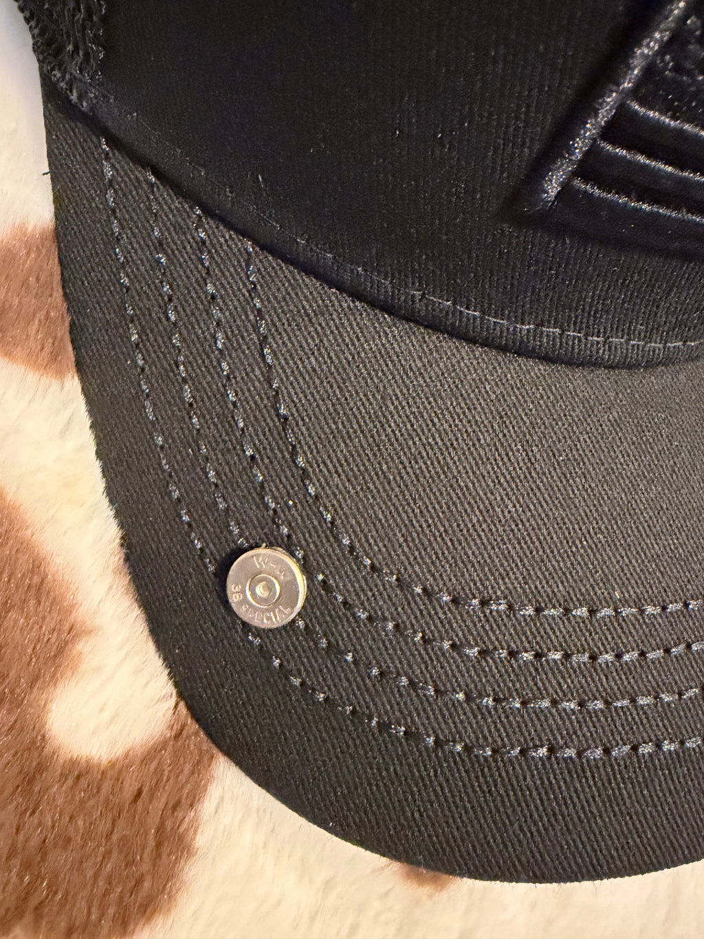 Black flag baseball cap