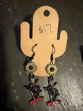 Daffy Duck earrings