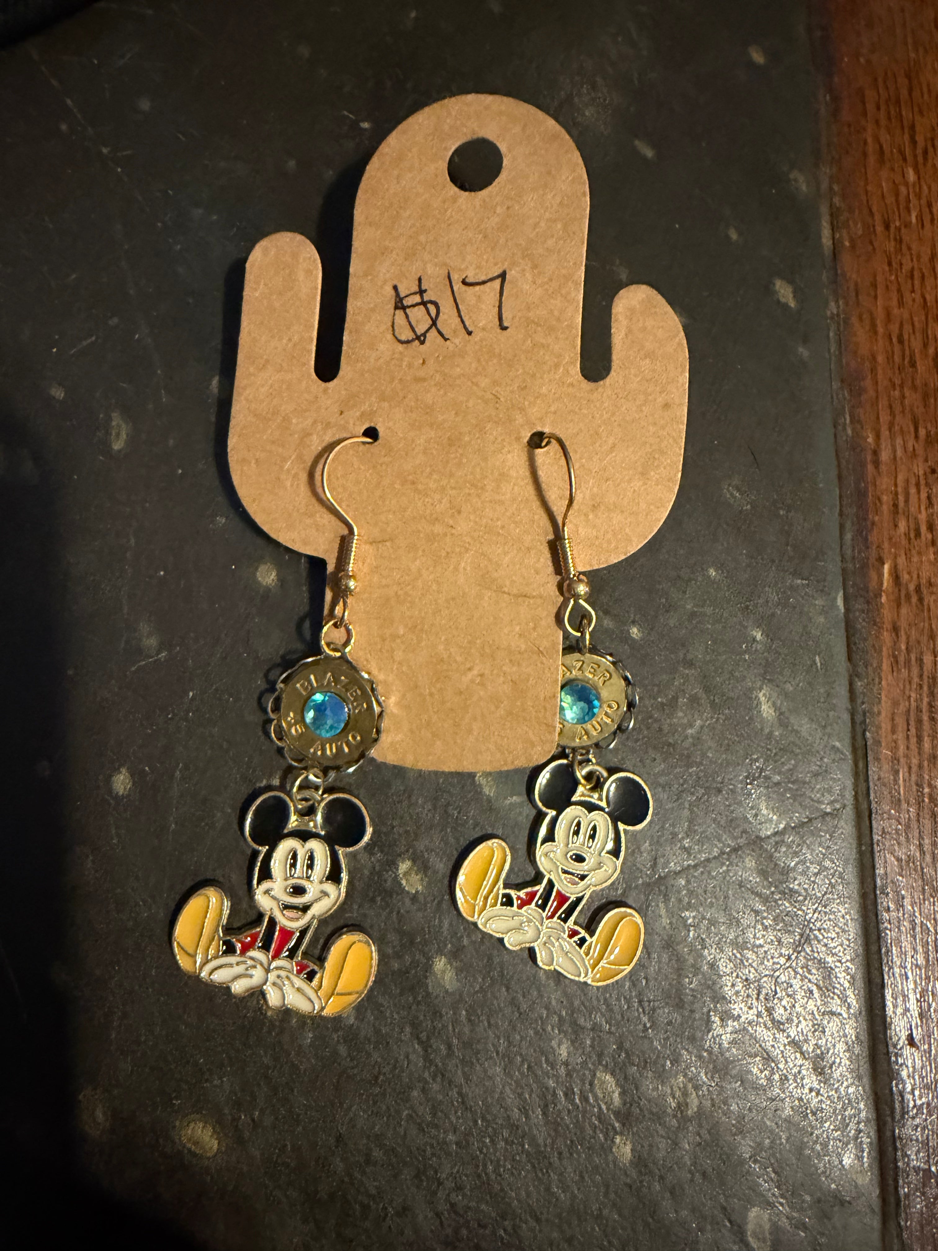 Mickey Mouse earrings