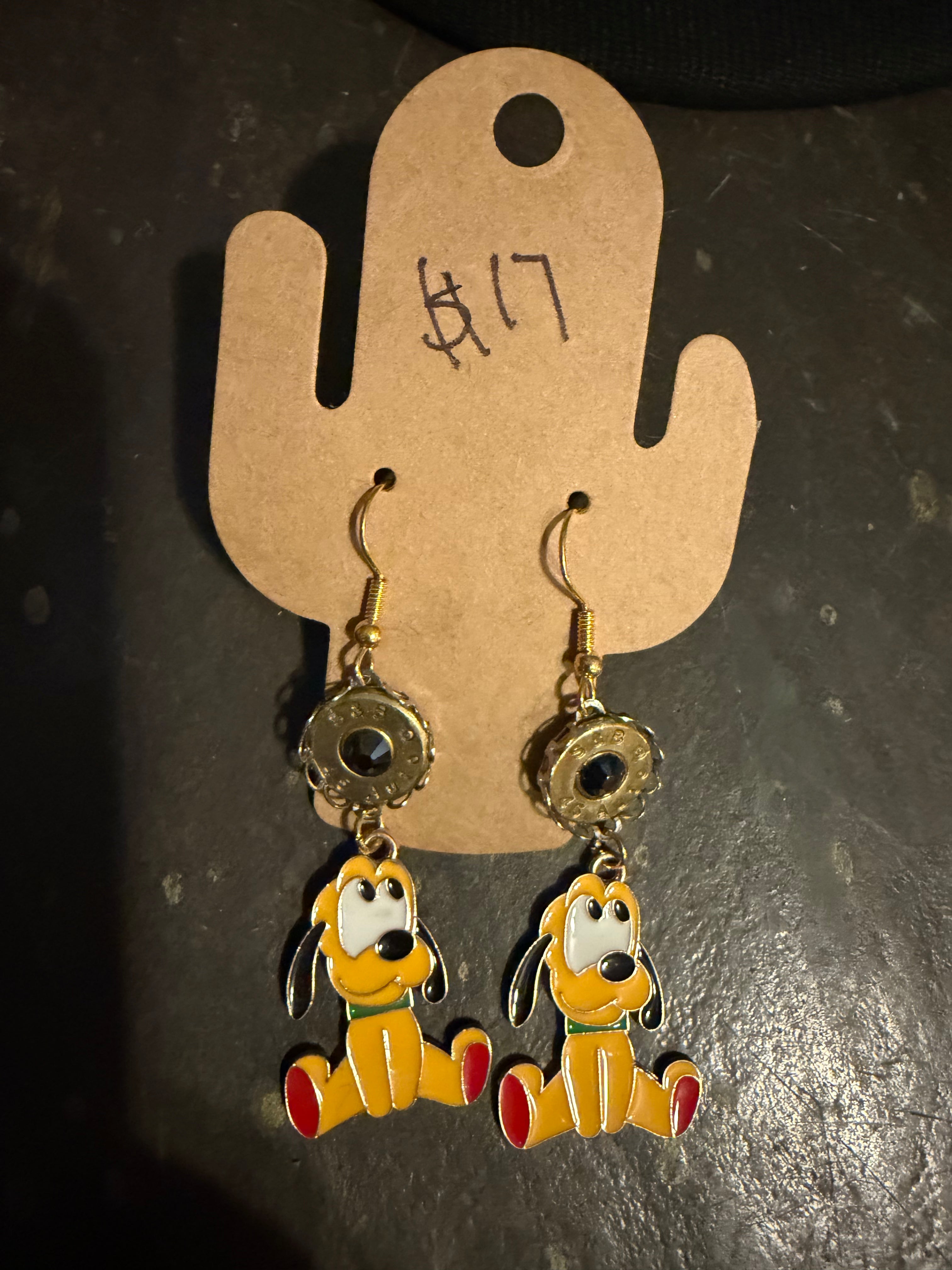 Pluto earrings