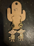 Dobby from Harry Potter earrings