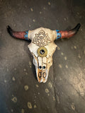 Small steer head wall hanger