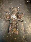 Small cross wall hanger