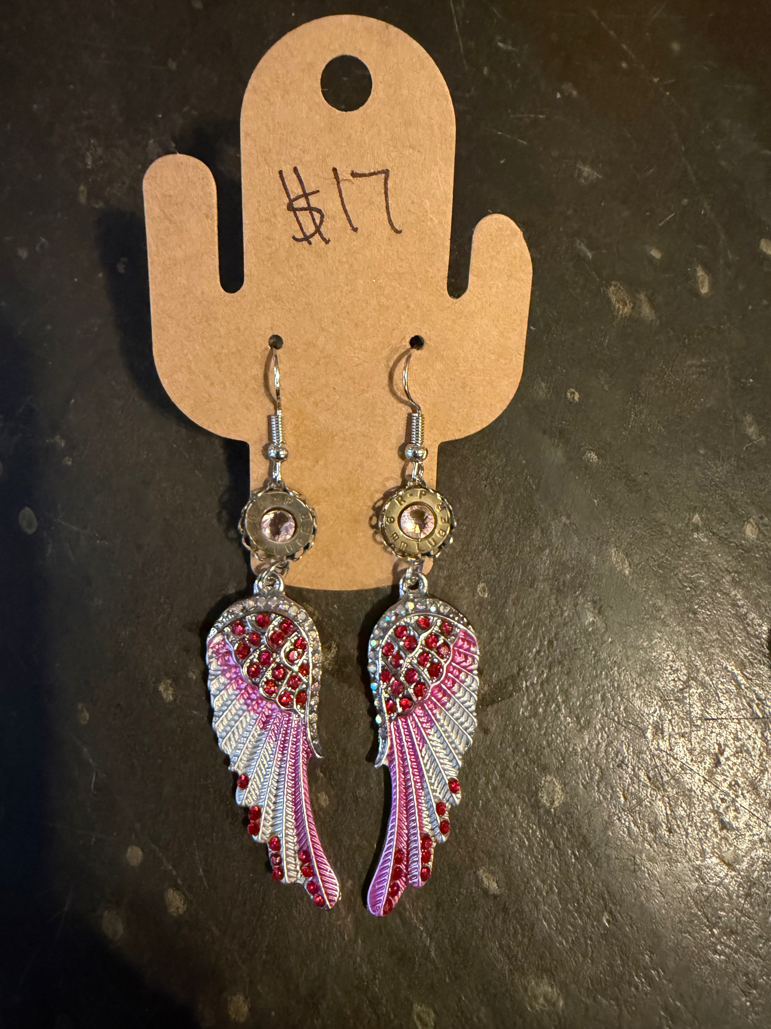 Pink and white wings