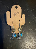 Small boots with pho turquoise