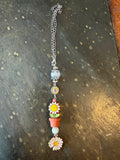 Daisy car charm