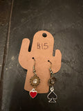 Heart and Spade Earrings